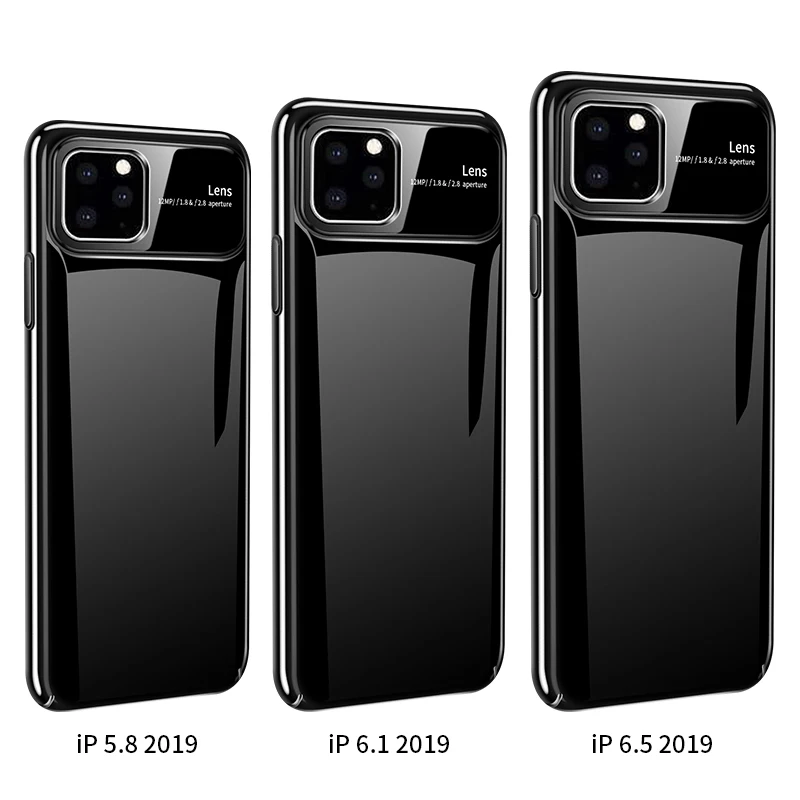 Для Apple iphone 11 чехол Роскошный Матовый Жесткий ПК+ Закаленное стекло Защитная задняя крышка чехол для iphone 11 Pro Max iphone 11 11pro