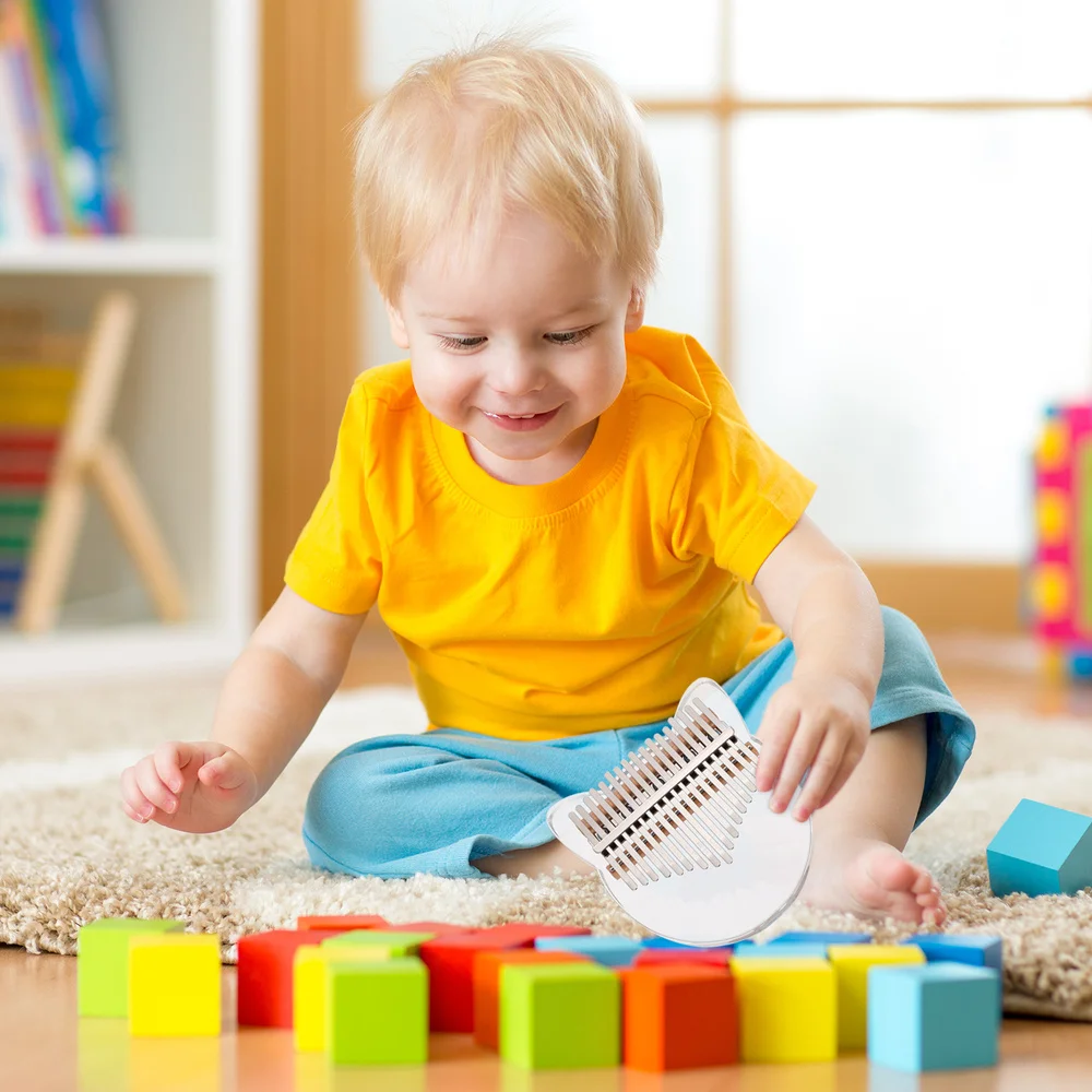 

Portable Finger Piano Keys Cat Shape Mbira Beginner Finger Instrument Gift