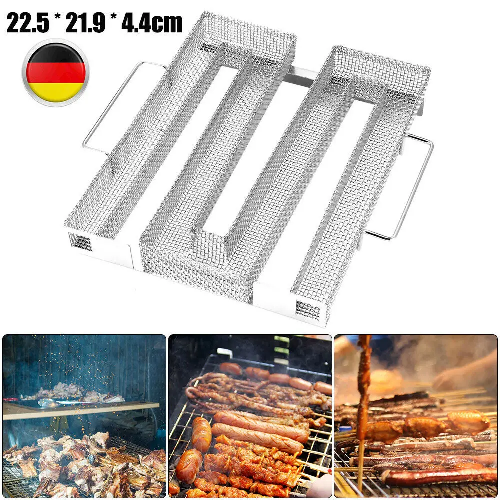 Генератор холодного дыма для барбекю древесной пыли и горячего мяса