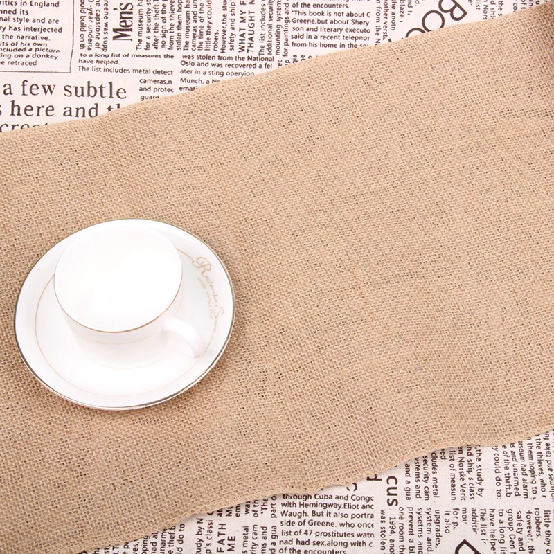 Винтаж праздника вечерние праздничные DIY украшения кружева джутовый льняной из