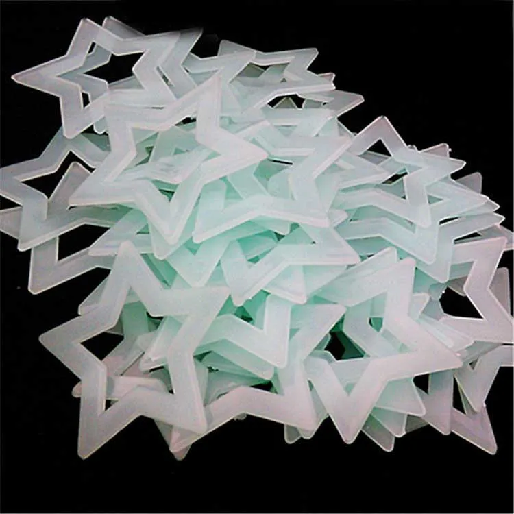 4.7cm 40pcs blue 100 шт детская спальня флуоресцентная светится в темноте звезды Светящиеся Настенные стикеры в виде звезд светящиеся наклейки - Цвет: 4.7cm 40pcs blue