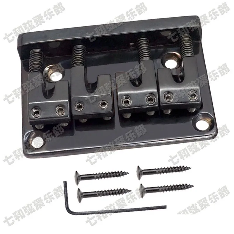 Набор из 4 струн черного сплава аксессуары для гитары музыкальный