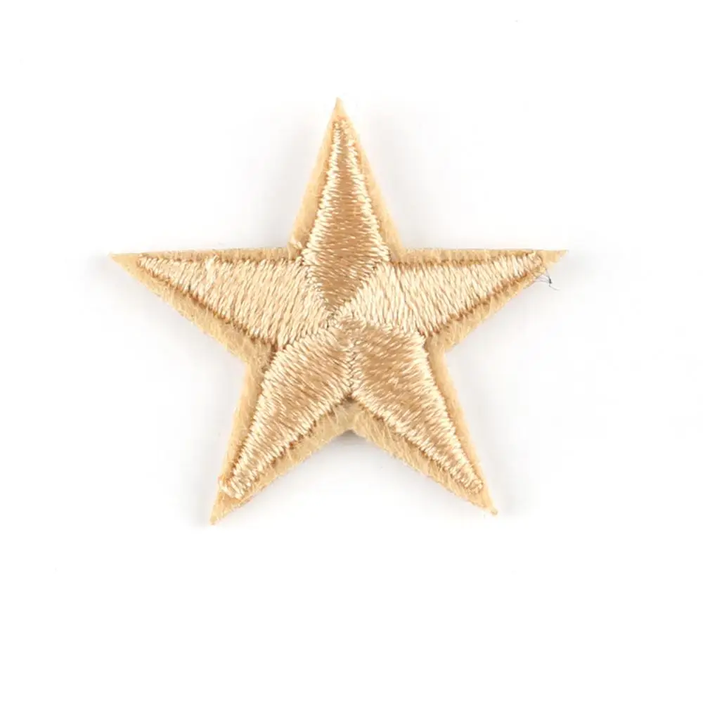 33Pcs/Set 33Colors Star Patch Badge Embroidery Iron On Patches Sewn Applique Embroidered Art DIY Craft Clothes | Дом и сад