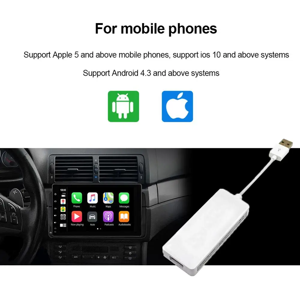 Carlinkit carplay для ключа Android автомобильный навигационный плеер USB накопитель