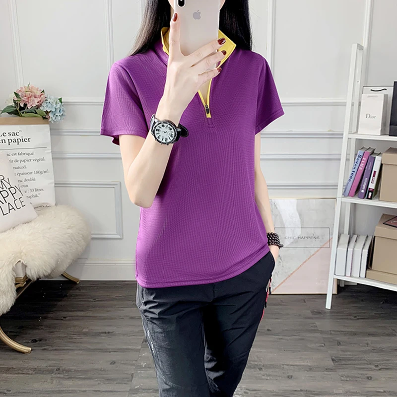 

BOBOKATEER Sportswear Short Sleeve T Shirt Women Clothes Mujer Camisetas Oversized Woman Tshirts Sport Tee Shirt Female Clothing