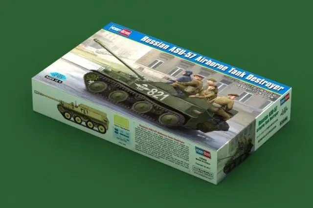 

Hobbyboss model 1/35 scale 83896 Model Russian ASU-57 Tank Destroyer