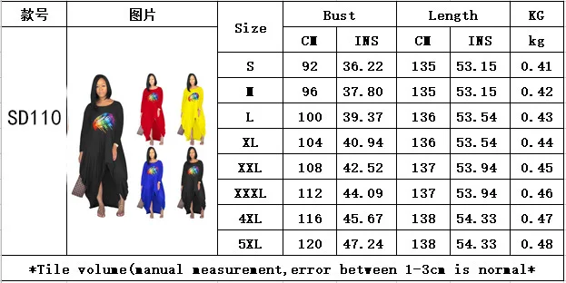 

FNOCE Drom Dresses Maxi Dress Summer Dress 2021 Popular Loose and Stylish Long Sleeves Offset Printing Dress Women's Clothing