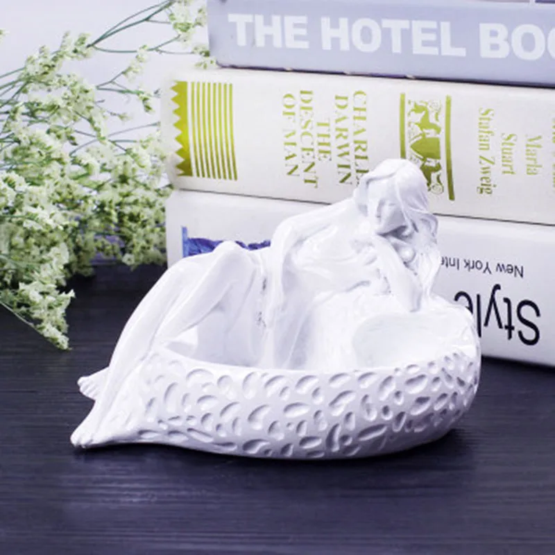 Европейский стиль ретро красота смола пепельница креативное Домашнее