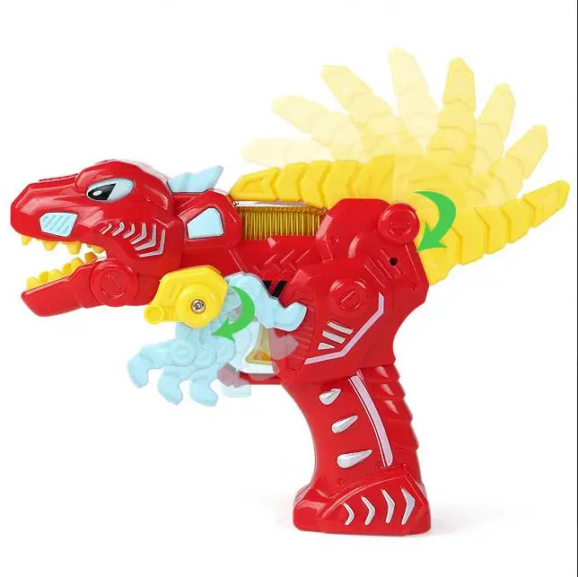 Red Tyrannosaurus Детская пушка с динозаврами, игрушка для малышей, плачущая музыкальная Поющая игрушка для мальчиков, Детская игровая Мобильная игрушка для детей 0-12 месяцев, обучающая Голосовая игрушка для младенцев - Цвет: Red Tyrannosaurus
