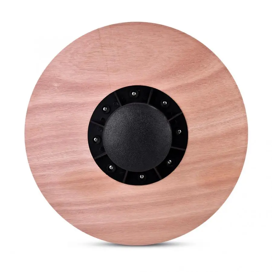 Противоскользящая деревянная балансировочная доска для фитнеса тренировок