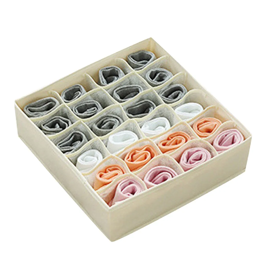 Нетканая ткань для хранения одежды 24 ячейки складной шкаф водонепроницаемый