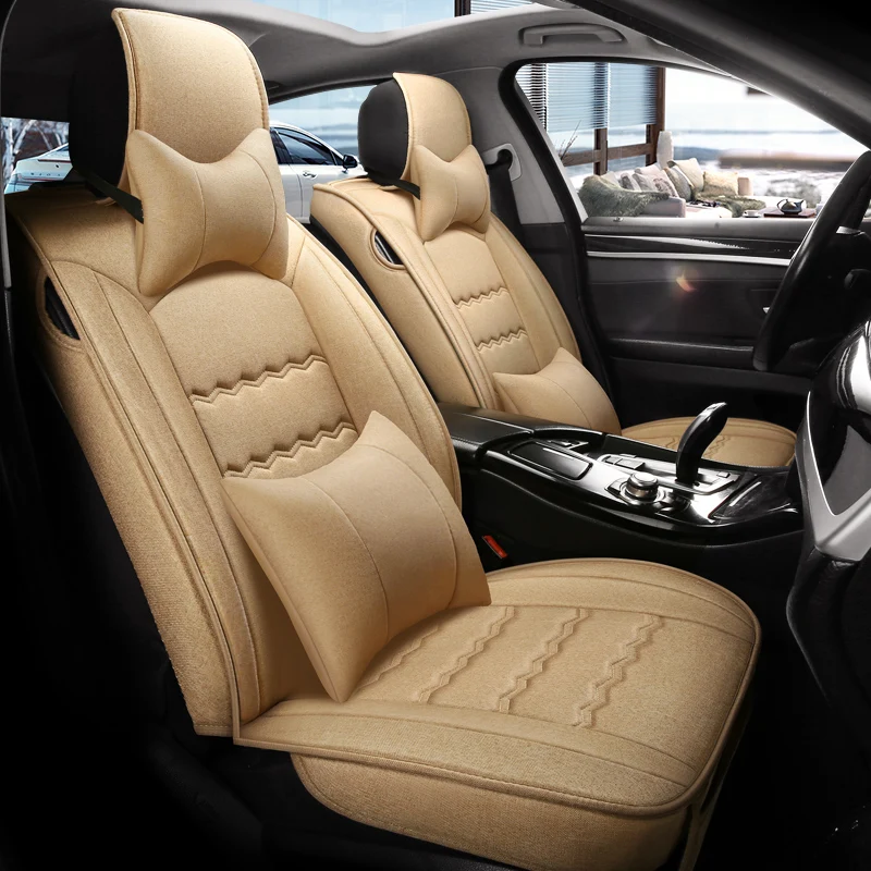 Покрытие для автокресла из льняного волокна Citroen c1 celysee ds3 c4 ds4 c5 ds5 c3 aircross c4aircross