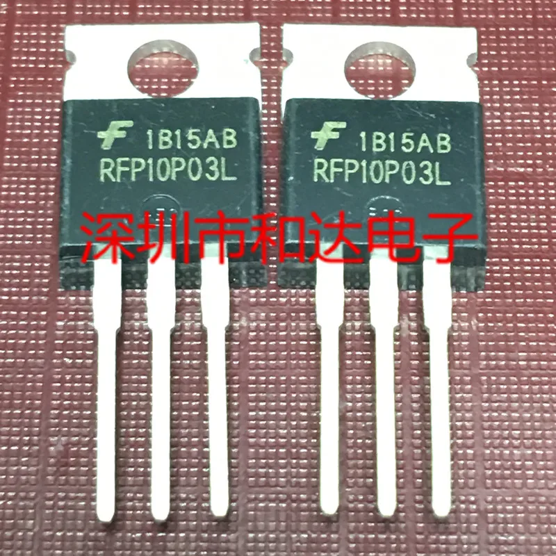 

5 шт RFP10P03L TO-220 -30V -10A