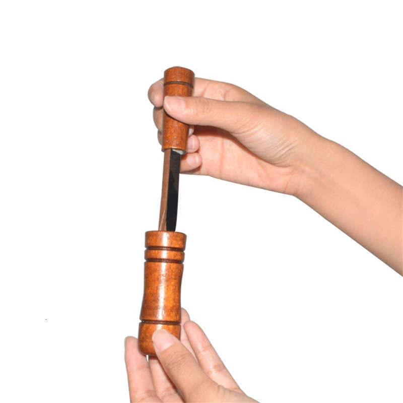 Свисток для охоты на открытом воздухе деревянная коричневая охотничья утка