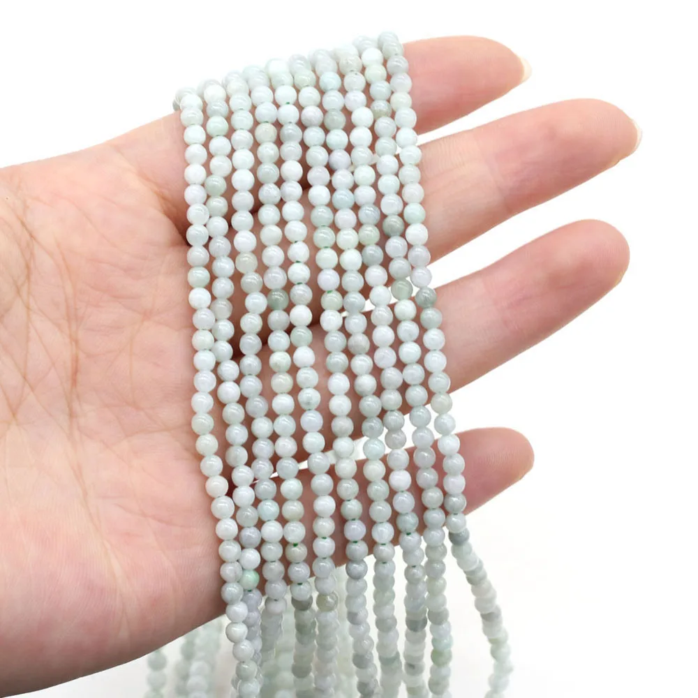 

Natural Stone Beads For Jewelry Making Jadeite Beads Charms DIY Necklace Bracelet Earring Handiwork Sewing Craft Accessory