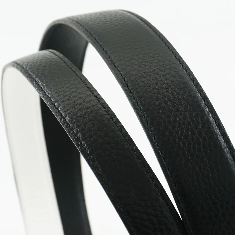 Латунная пряжка с иглами тонкий ремень из бычьей кожи лицевой головкой