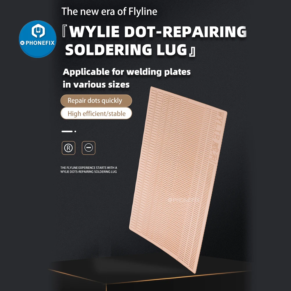 

MYLIE Dot-Repairing Soldering Lug Patch Solder Lugs jumper Wire Spot Fixing Soldering Lug For Dot-faded Welding Plates Repair