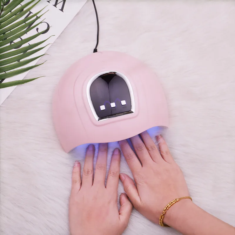 Сушилка для ногтей светодиодный маникюрный прибор сушки гель лаком покрытые