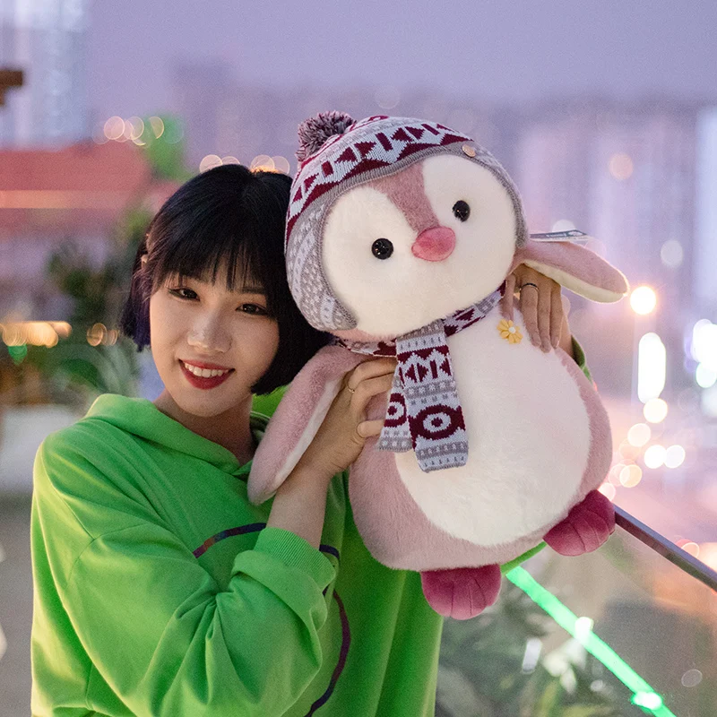 

1PCS 25-45cm Kawaii Soft Penguin Plush Stuffed Animal Doll Fashion Toy For Kids Baby Lovely Girls Christmas Birthday Gifts
