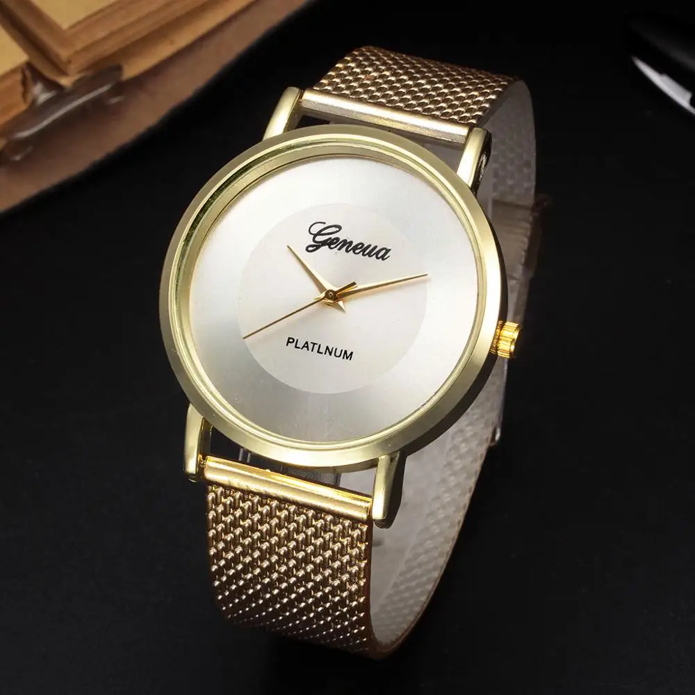 Красные деловые часы 2019 наручные для мужчин простой стиль сетчатый ремень