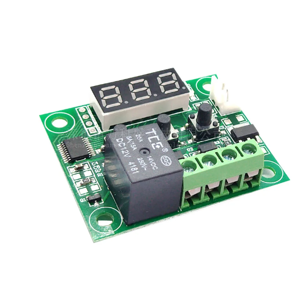 Термостат W1209 с цифровым дисплеем высокоточный регулятор температуры