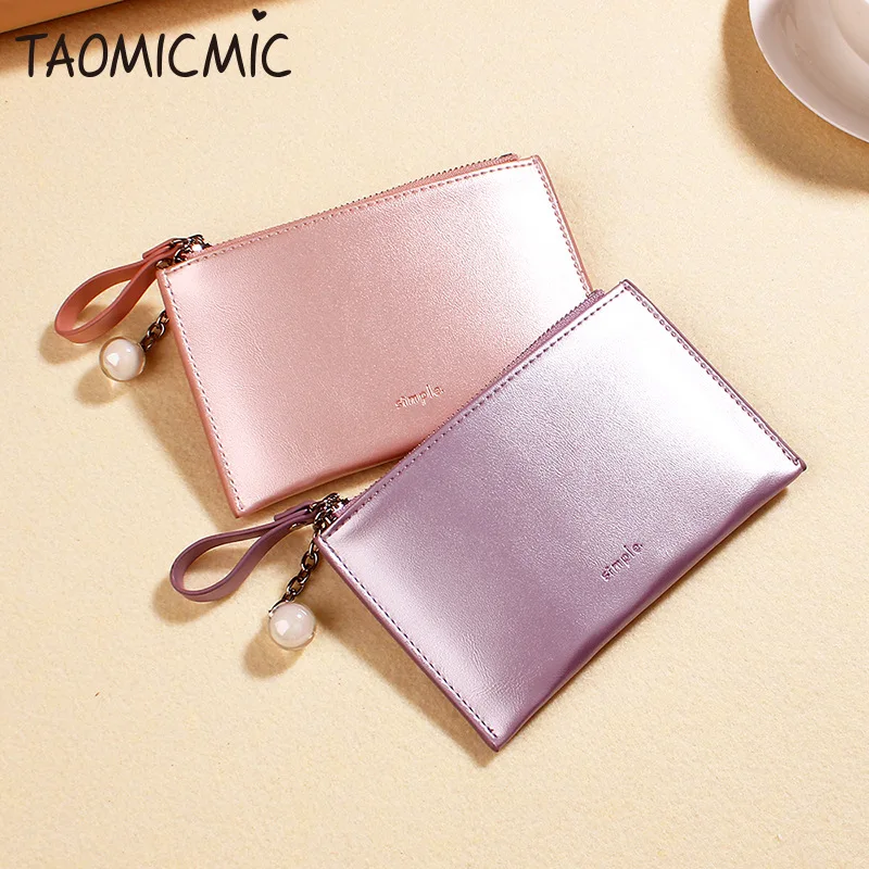 

Coin Purse Card Holder Ladies Short Fashion Coin Zipper Ultra-thin