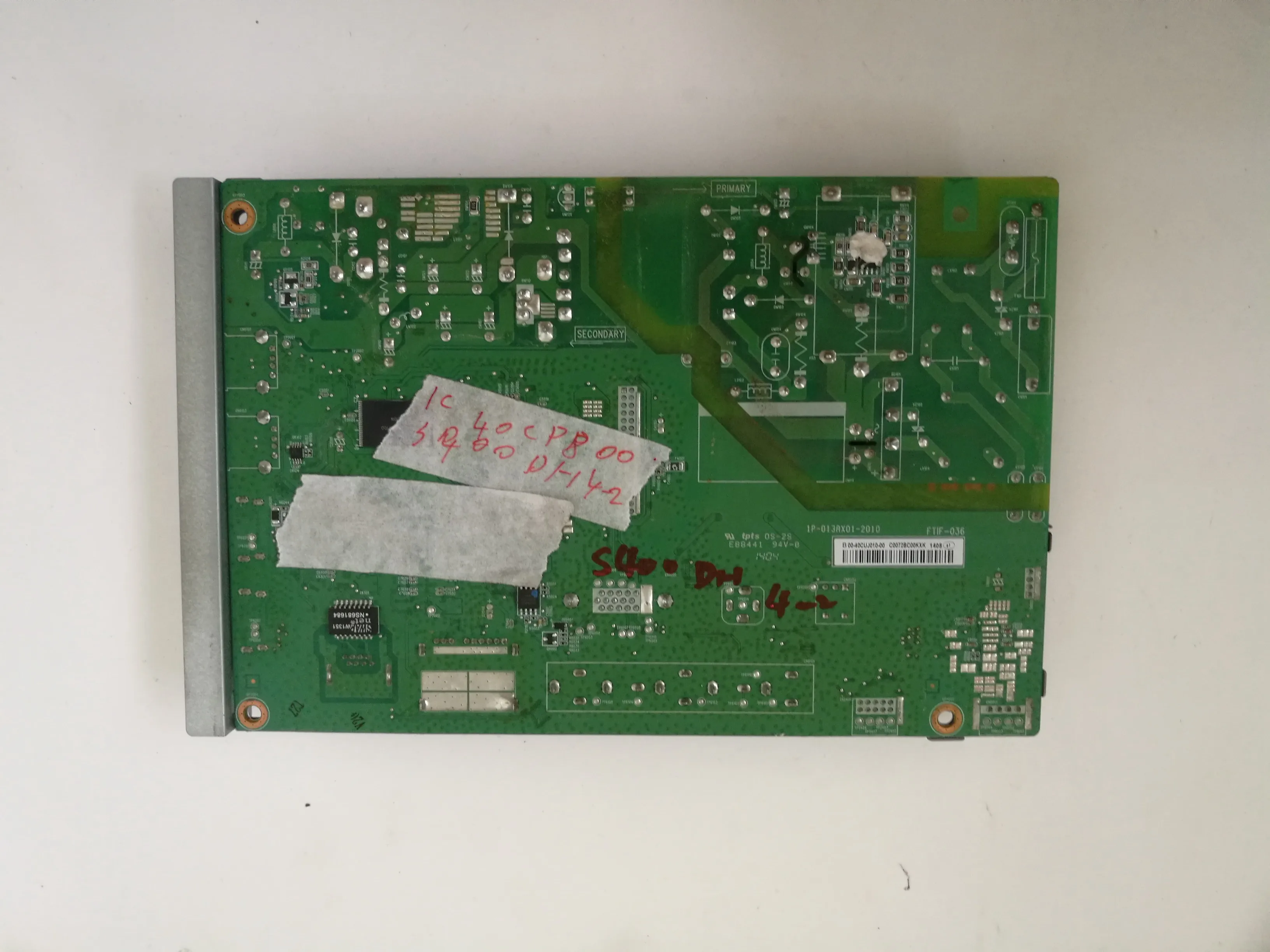 

Original Logical Circuit Board IC-40CP800 Main Panel 1P-013AX01-2010 Screen S400DH4-2 0003873