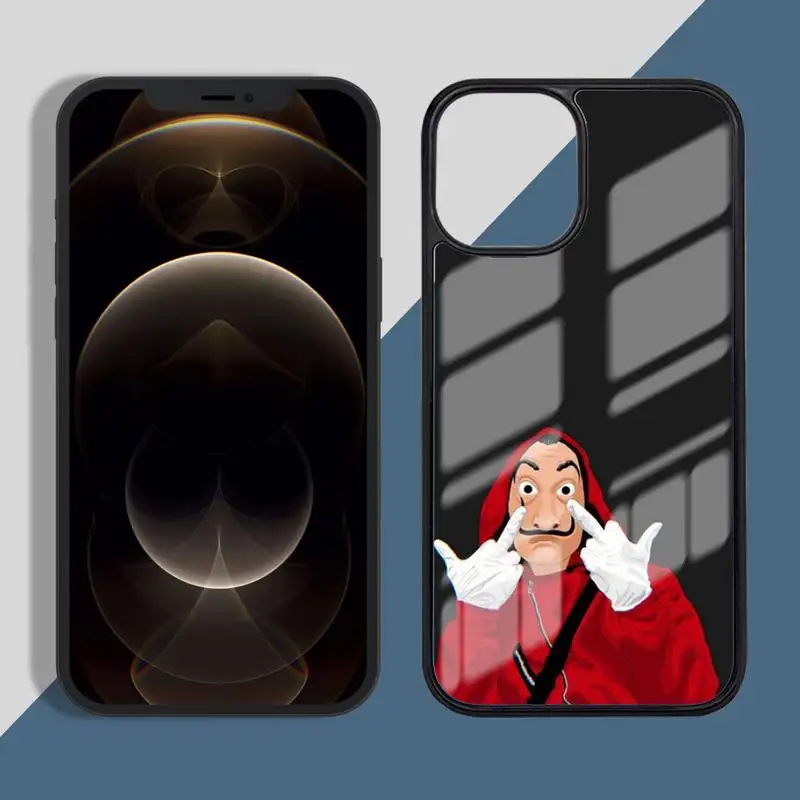 

TV Money Heist House of Paper Phone Cases PC for iPhone 11 12 pro XS MAX 8 7 6 6S Plus X 5S SE 2020 XR