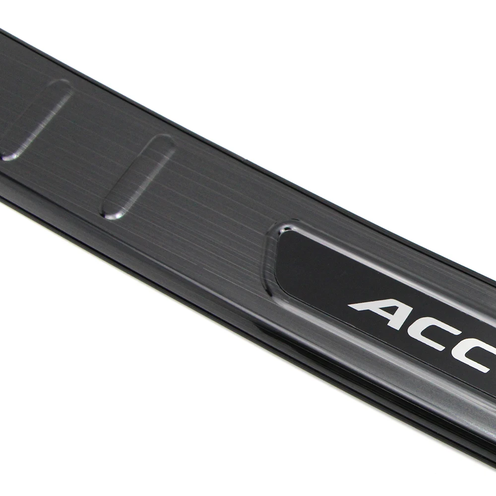 Exterior Rear Bumper Protector Sill Cover Molding Trim for Honda Accord 2018 2019 Black Titanium | Автомобили и мотоциклы