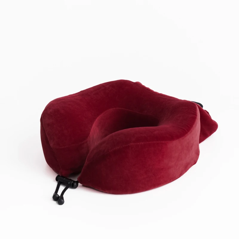 Подушка для путешествий из пены с памятью 360 поддержка головы и шеи утолщенная