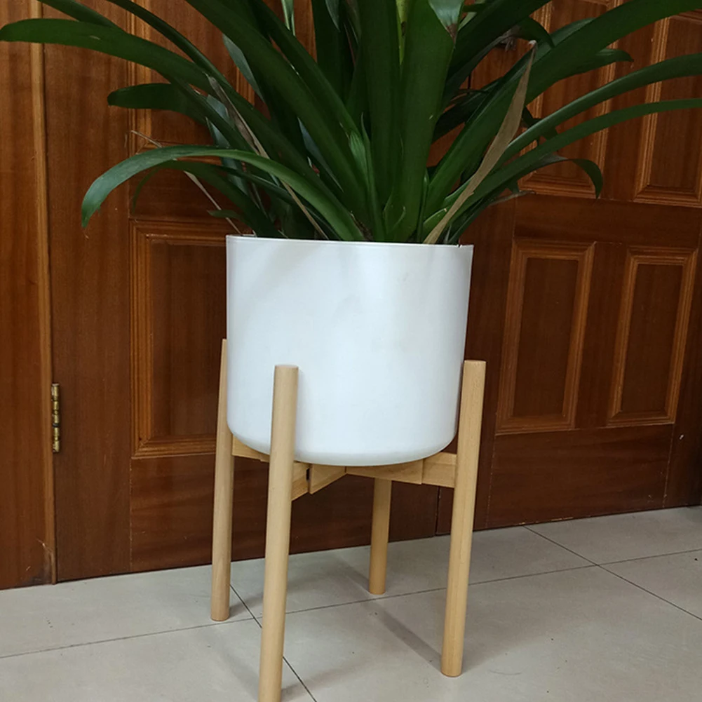 Выдвижная деревянная подставка для цветов 1 шт. напольный цветочный горшок