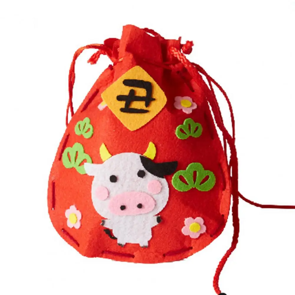 Нетканая сумка на удачу ручной работы сделай сам праздничный декоративный мешок