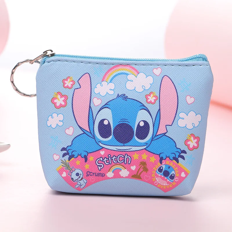 Disney princess children cartoon coin purse Mermaid Frozen girl bag coin Elsa handbag boy Mickey Clutch plush wallet pu images - 6