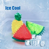 squeak toy pet dog toys puppy interactive chew toys ice cold watermelon cool down toys tooth grinding training pet toy