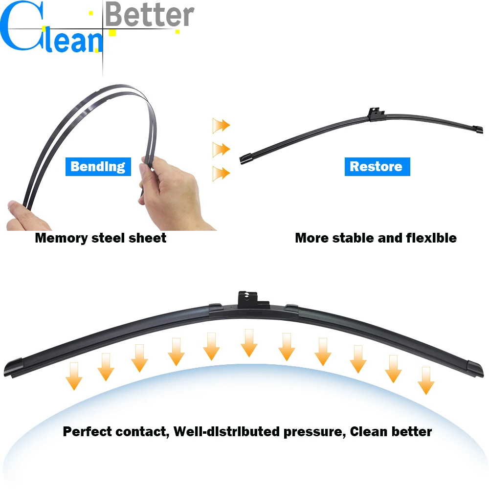 Buildreamen2 автомобильные аксессуары Щетка стеклоочистителя Авто Резиновые