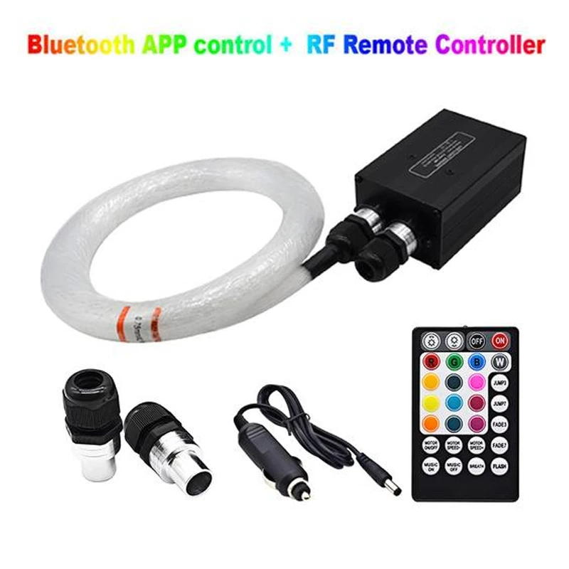 

Светодиодный потолочный светильник Star Sky, 12 Вт, RGBW, 150 шт. * 0,75 мм * 2 м, с управлением через Bluetooth