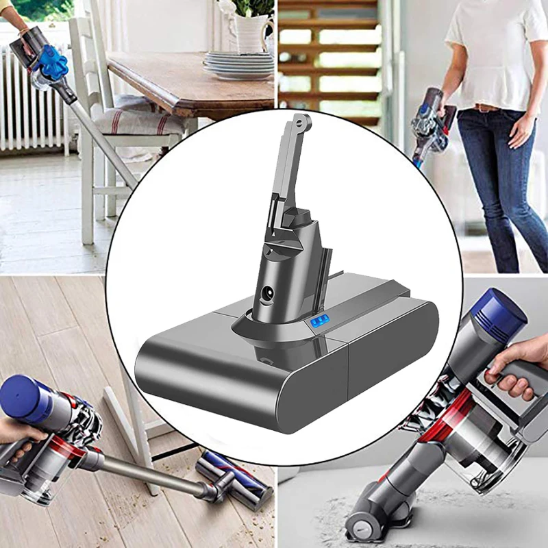 Литий-ионный аккумулятор для пылесоса dyson v8 2021 мАч 38000 в | Электроника