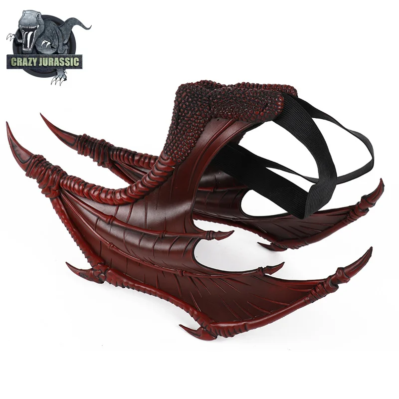 

3pcs/set Dragon Wing Tail Set Kids Dinosaur PU Wing Masks Halloween Carnival Family Party Cosplay for Kids Children Unisex