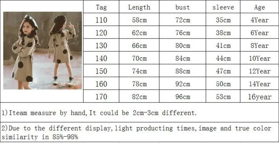 Детское Хлопковое платье с отложным воротником в крупный горошек | Детская