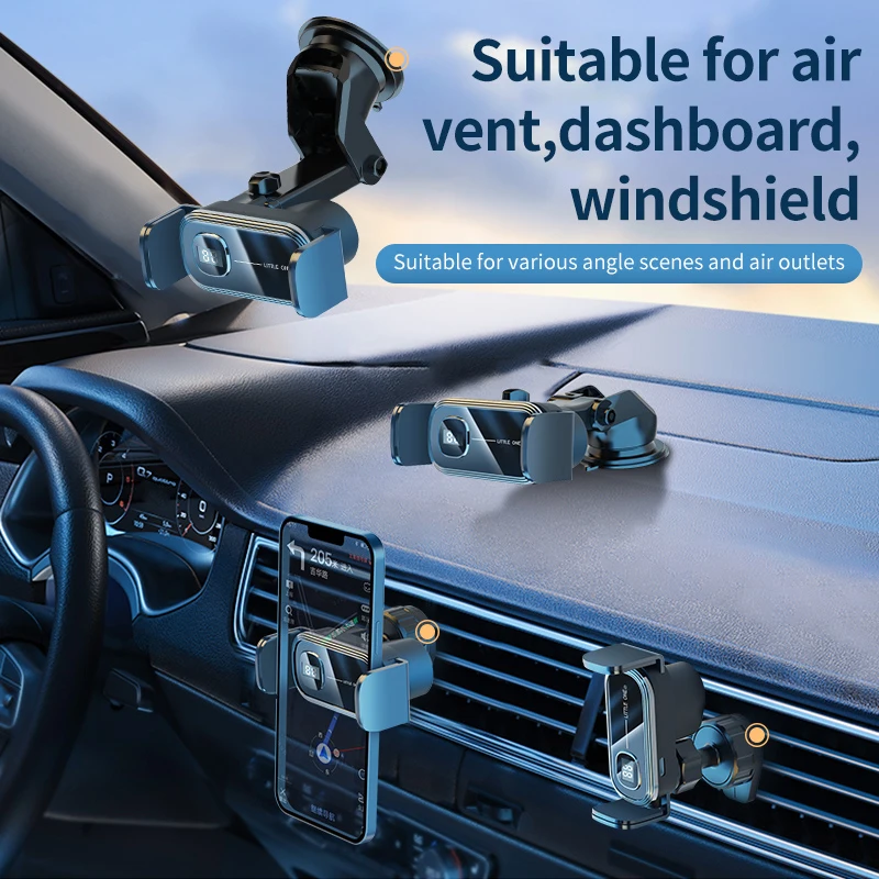 new car phone holder universal air vent clip mount mobile gravity stand cell smartphone gps support for iphone 13 xiaomi realme free global shipping