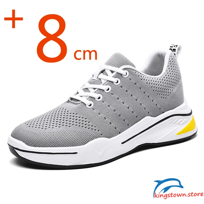

Men Heightening shoes Elevator Shoes Height Increase Shoes for Men Casual Height Shoes Insole 8CM Black Shoes