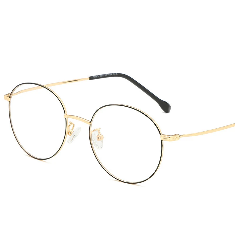 Очки для близорукости мужчин и женщин роскошные оптические аксессуары в круглой