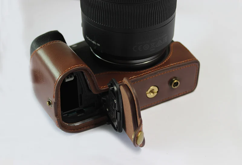 Чехол из искусственной кожи для Canon EOS RP R-P чехол для камеры защитная оболочка с плечевым ремнем и мини-Чехол