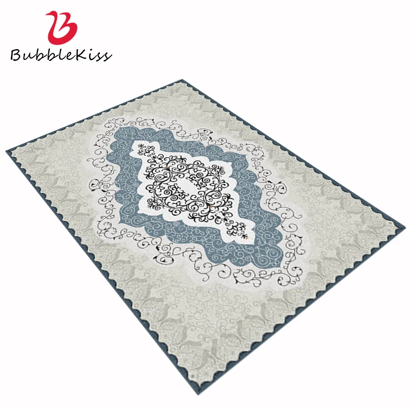 

Ковры в стиле ретро с цветами Bubble Kiss для гостиной, спальни в европейском стиле, большие размеры, прикроватный Противоскользящий напольный к...