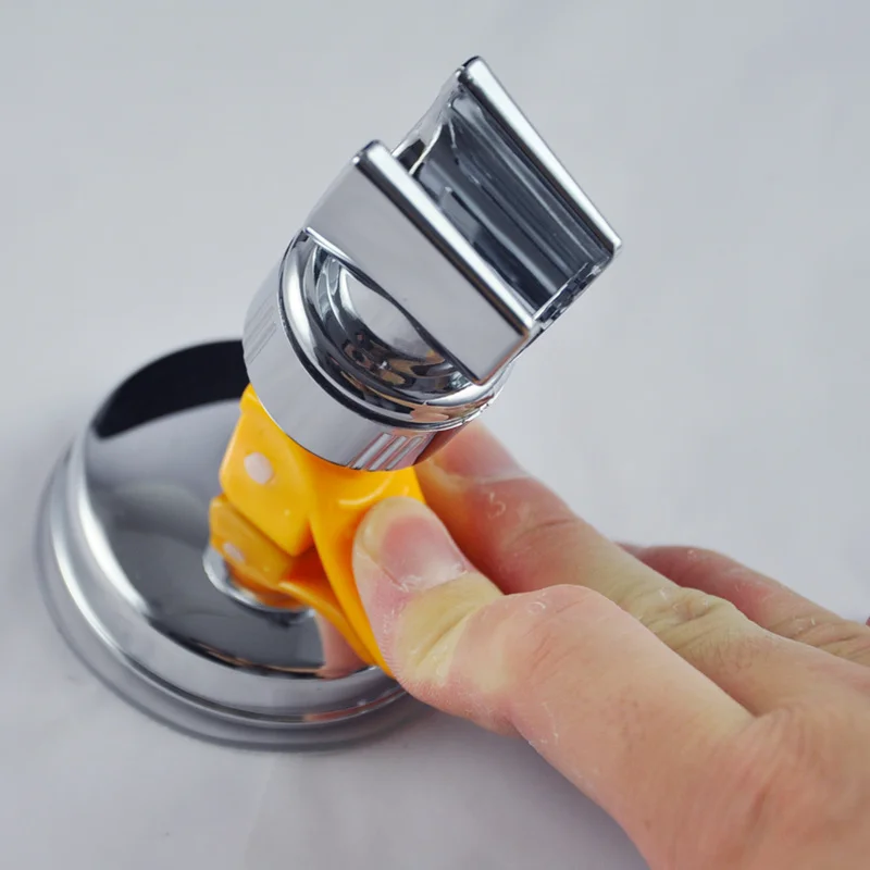 Регулируемый держатель для душевой лейки настенное пластиковое вакуумное