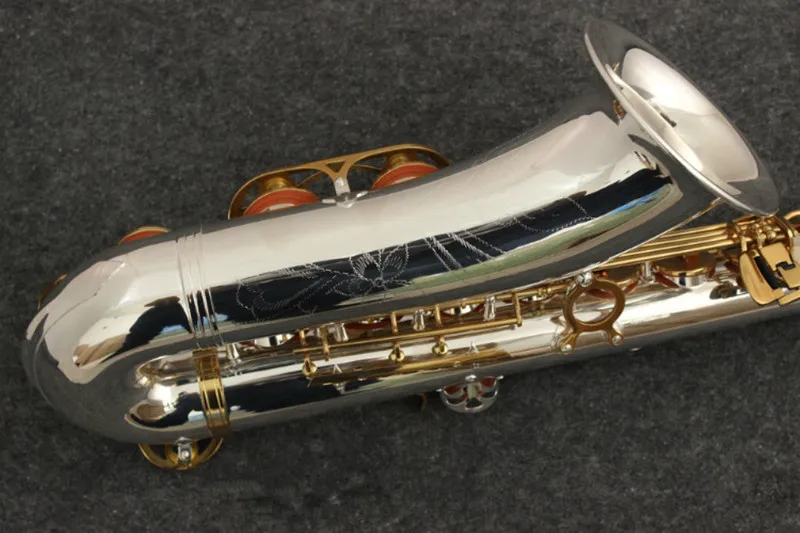 Tenor саксофон абсолютно новый профессиональный Sax никелированный чехол с