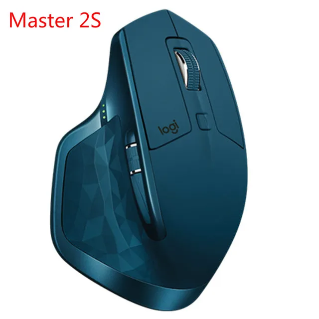 Производитель отремонтированный: Беспроводная мышь logitech MX Master/Master 2S с 2,4 ГГц 4K dpi Bluetooth USB с двойным подключением - Цвет: Синий