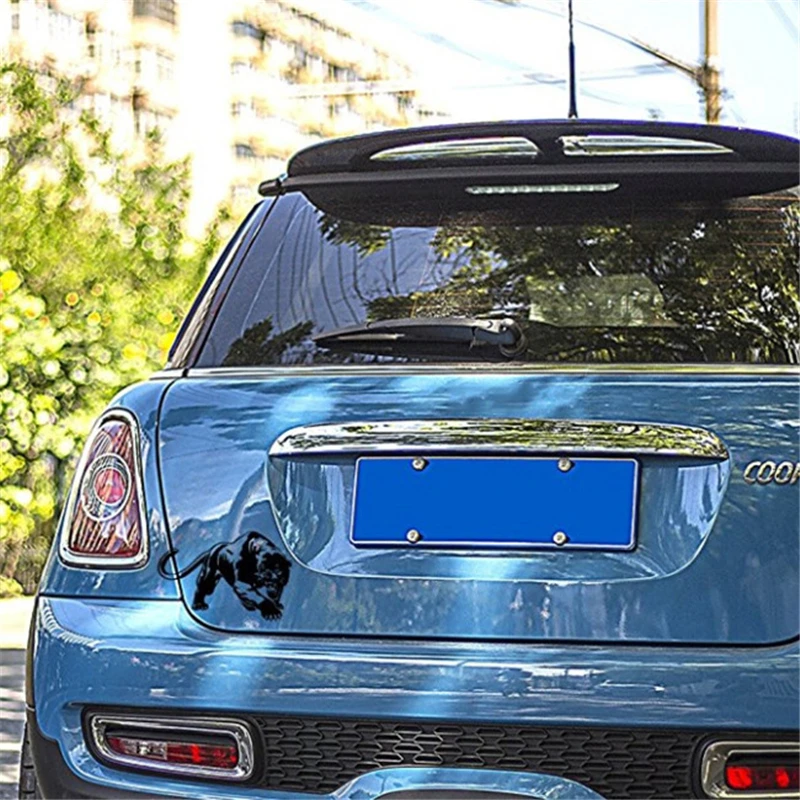 Тигра автомобиля Стикеры s 3D огненно дикий пантера Охота Смешные на автомобиле и