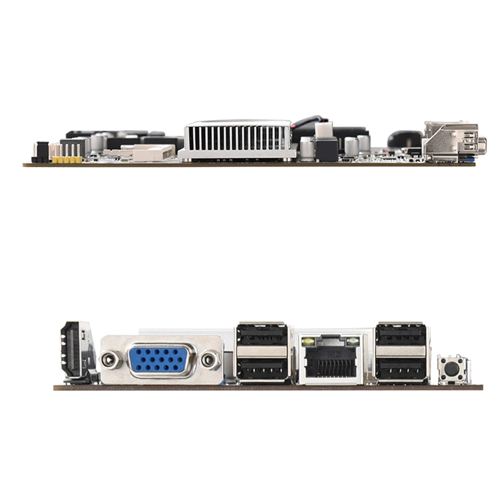 

BTC-S37Riserless Mining Motherboard 8 CPU Bitcoin Crypto Etherum Set With 8GB DDR3 1600MHz RAM 1037U 128GB MSATA SSD Power Cable
