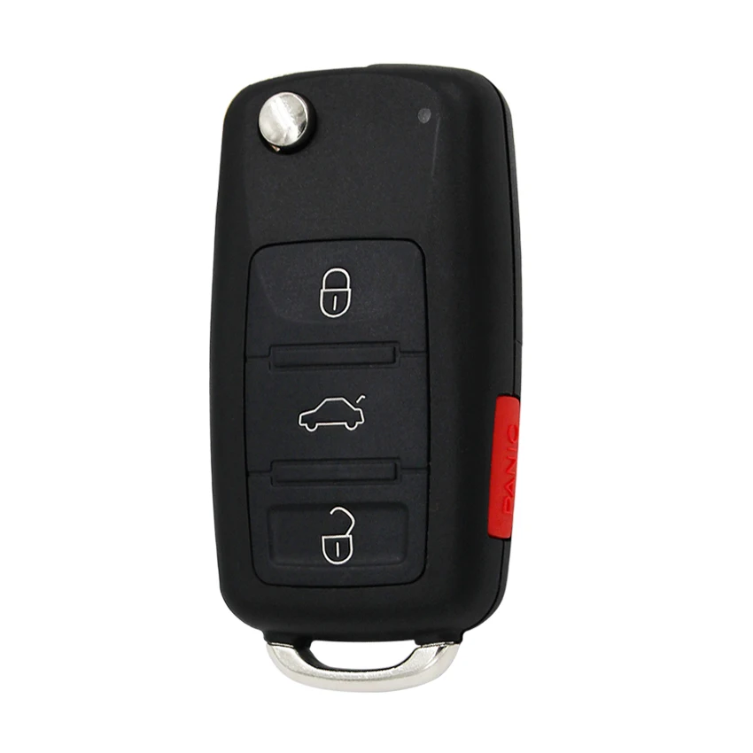 Умный ключ для автомобиля складной с дистанционным управлением 3 + 1/4 кнопками 315